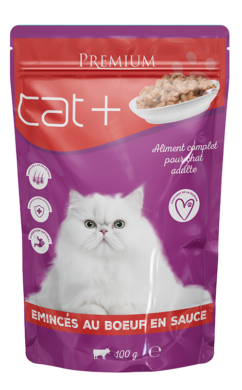 Cat+ Premium rouge
